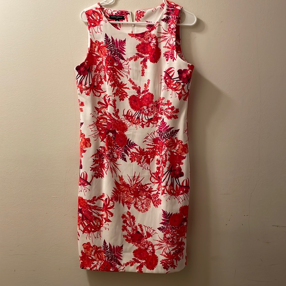 Mario Serrani floral dress size 12